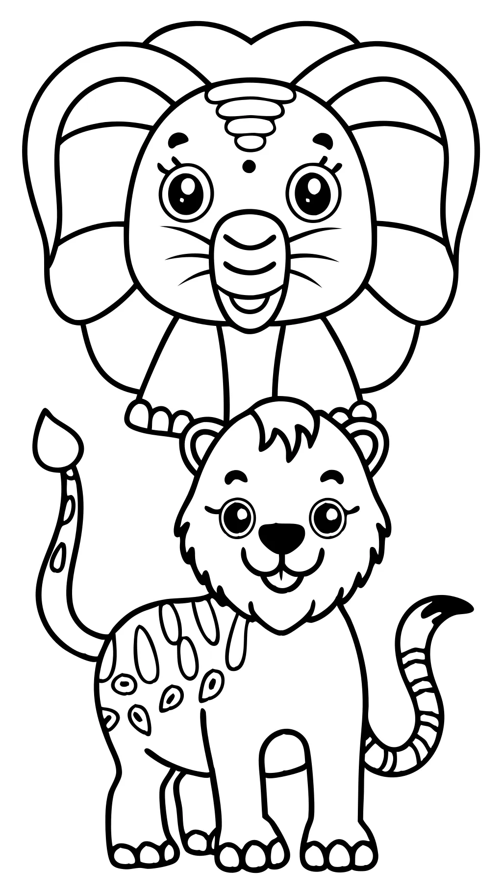 animals coloring pages